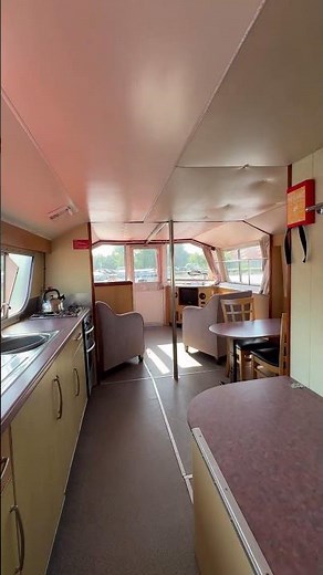 🚤 Take a Tour of Star Gem | Norfolk Broads Boat Hire 🌊✨ #norfolkbroads #Boathire