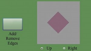 Le losange qui ne bouge pas (Illusion d'optique)