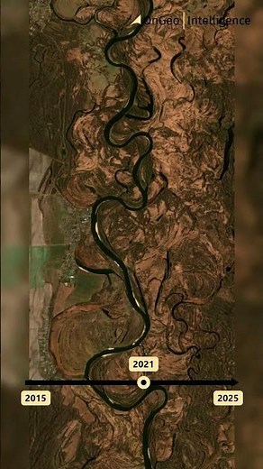 Pripyat 2015 - 2025 A Decade of Natural Change Seen from Space