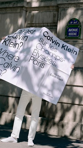 44K views · 172 reactions | Word on the street. 44 Avenue des Champs-Élysées, Paris. Opening June 14th. | Calvin Klein | Facebook