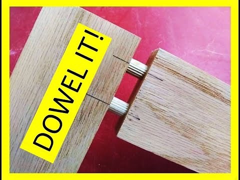 Build a Horizontal Boring Machine! - For making Dowel Joints in Wood