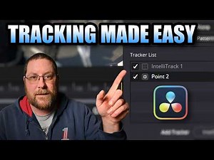 How to use Intellitrack AND Point Tracker in Davinci Resolve 19