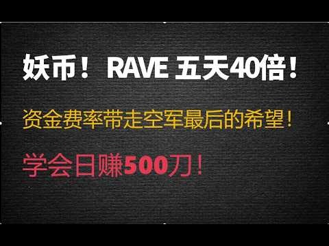 5天暴涨40倍！拆解山寨币RAVE如何通过资金费率收割空军！