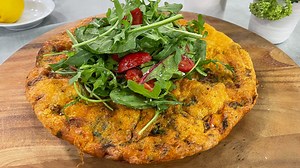 Serve up Easter brunch with a ham frittata and olive oil cake