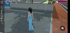 Exploring a Virtual City with a Dynamic Female Avatar