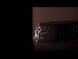 Animated Fluid Mosaic Model