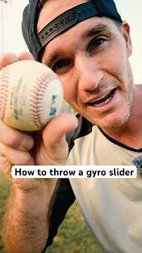 How to throw a gyro slider✍️ #baseball #baseballszn #baseballlife