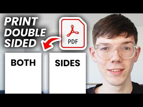 How To Print Double Sided PDF - Adobe Acrobat Tutorial