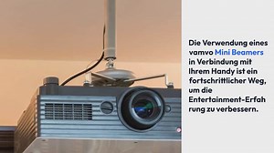 Vamvo Mini Beamer mit Handy verbinden: Effektiver Guide für alle Nutzer