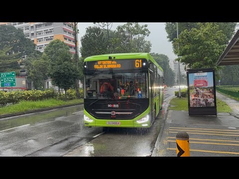 SMRT Buses Zhongtong LCK6126EVG N12 [SG3486A] on Service 61