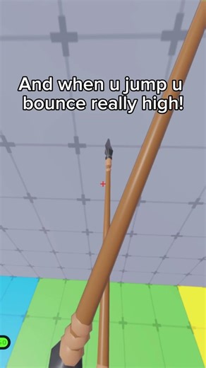 Secret spear tech?! #roblox #shorts