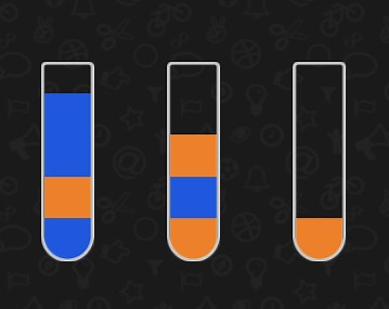 Wasser sortieren - kostenlos spielen | ohne Anmeldung 🕹️