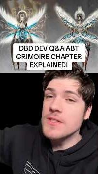 GRIMOIRE CHAPTER DEV Q&A FOR DBD EXPLAINED! 🔥😇 | #deadbydaylight #dbdcreator