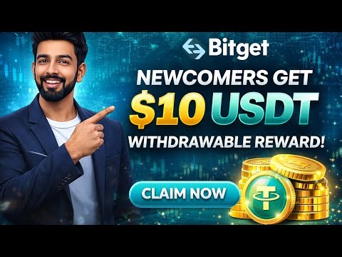 🔥 Bitget New User Bonus – Get $10 USDT Withdrawable Reward (Step by Step)