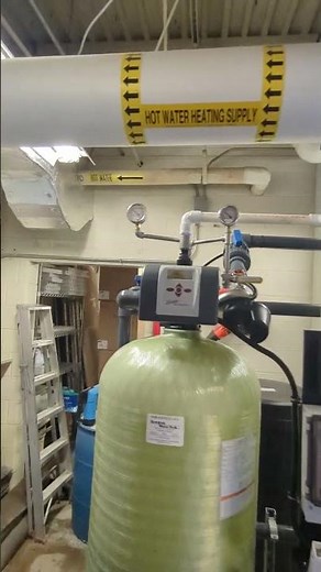 Clack 2" Twin Progressive flow install 21x62 tank softener #watertreatment #water #softener #diy