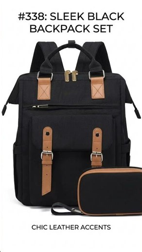 The Ultimate Chic & Spacious Commuter Backpack You Need! #short #shortreel