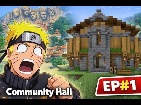 I Built This in Leaf Village?!😳Minecraft EP #1