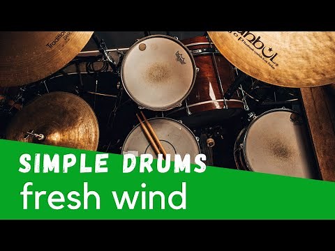 Simple Drum Tutorial for Fresh Wind by Hillsong Worship