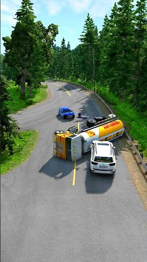 Compilación de Choques Realistas en Carretera | #004 BeamNG.drive Prueba Extrema de Choques 🚗💥