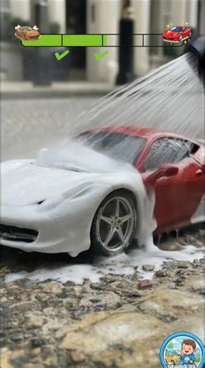 Filthiest Ferrari Wash 🤮 #carwash