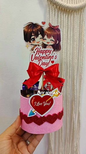 Handmade Valentine's Day Gift! #diyvalentines #easydiy #giftidea #ValentinesDay #diyideas | DIY IDEAS