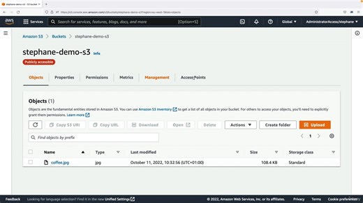 6. S3 Website Hands On