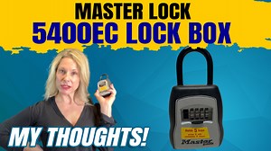 Watch Master Lock Outdoor Lock Box for House Keys - Review on Amazon Live
