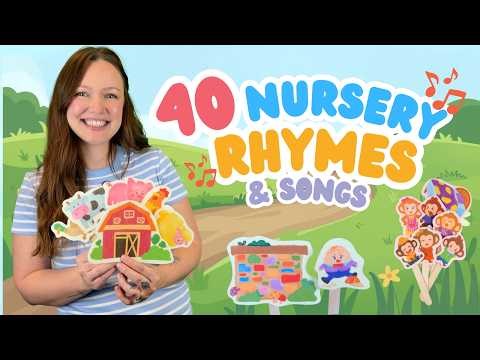 40 Nursery Rhymes & Bible Songs | Toddlers and Babies (1 Hour)