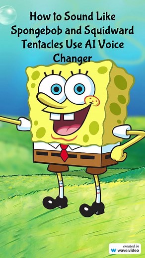 How to Sound Like Spongebob and Squidward Tentacles Use AI Voice Changer#Spongebob #squidwardtentacles #aivoice #voicechanger #voiceover