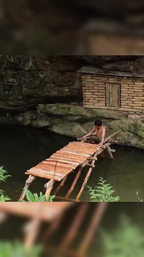 90 Days To Building, Cooking And Survival On The Cliff - Part 3 (02) #bushcraft #camp #camping #survival #shelter #wildlife #outdoors #outdoor #viral #fyp #foryou | Survival Life