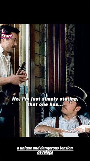 Sherlock Holmes (2009)｜A Dangerous Emotional Tension Between Holmes and Irene Adler 🖤🧠