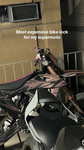 Bike lock❌ bunch of sport bikes ✅ | Supermoto