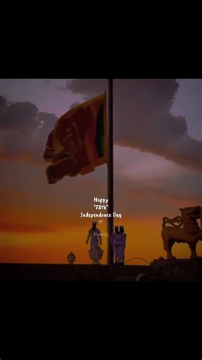 Happy 78th independence day Srilanka🇱🇰🫡#capcut #78thindependenceday ##srilankan_tik_tok🇱🇰