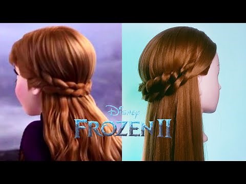 Anna's hairstyle from Frozen 2 | How to make Anna's hairstyle from Frozen 2