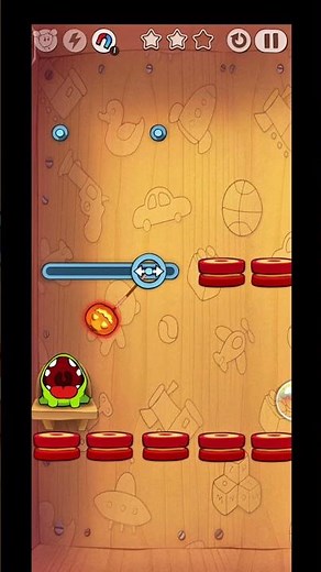Cut The Rope Season 2 Toy Box 6 Level 21 To 25 Rolex Theme music very power full playing gameplay