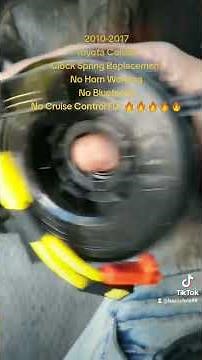 2010-2017 Toyota Corolla Clock Spring #automobile #mechanic #fypシ #mechanic #diy #fyp