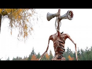 SIREN head in Jurassic park Horror Short Film | The SCARIEST Siren Head Sightings In Real LIFE