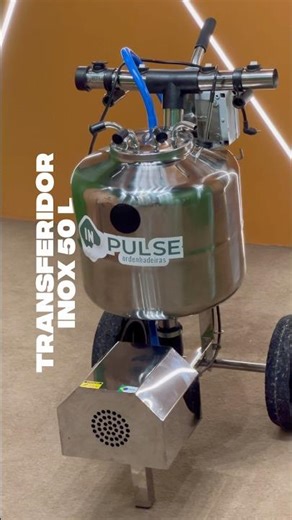 Meet our stainless steel transfer device! 🐄