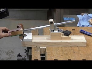 Make a knife sharpening jig