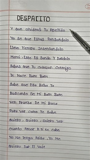 Despacito Lyrics Song by Luis Fonsi #despacito #lyrics #luisfonsi
