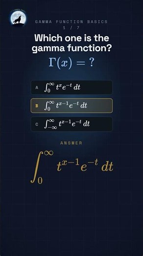 Gamma Function Basics (Part 1 of 7)