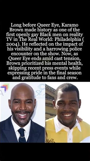 From 'Real World' to 'Queer Eye' Karamo Brown's Trailblazing Reality TV Journey #KaramoBrown