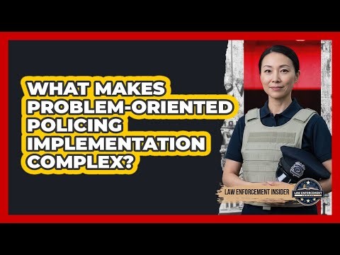 What Makes Problem-Oriented Policing Implementation Complex?