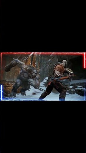 A Monster Challange Kratos #gow #gow4 #ps4