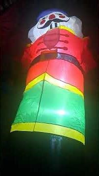 christmas inflatable nutcracker 8 feet tall night light, and more to come