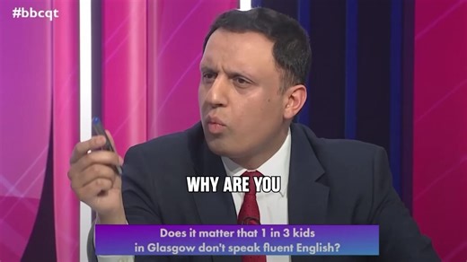 172K views · 5.1K reactions | Anas Sarwar: 'Don’t use Glasgow’s children to spread Reform’s poison.' | BBC Question Time | In My Newsfeed | Facebook