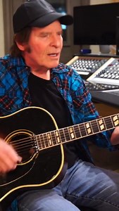 “Proud Mary” live & acoustic in the studio. Written by John in 1969 for the album Bayou Country, the song would later be covered by Ike & Tina Turner, Solomon Burke, The Checkmates Ltd, and many others. | John Fogerty