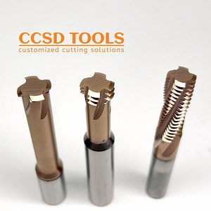 [Hot Item] Factory Sale Carbide Three Profile Threading Mill Thread Milling Cutter