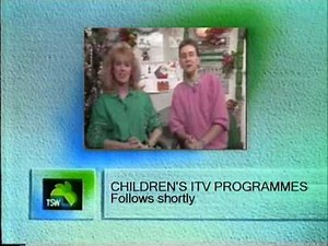 TSW Advertisement Break into Children's ITV (c. 1988)