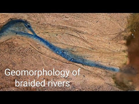 evolution of braided rivers & deltas